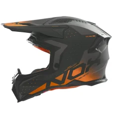 Motokrosová helma NOX N634 MX Gradiant (černá/oranžová) mat