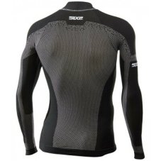 SIX2 TS3L BT funkční ultra odlehčené triko dl. rukáv s rolákem (carbon černá) UNISEX