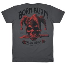 Triko Yakuza Premium 3910 tmavě šedé pánské