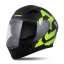 Moto přilba CASSIDA Orbit Grind (černá/žlutá fluo) matná