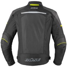 Textilní bunda na motorku Büse Santerno (černá/žlutá fluo) pánská