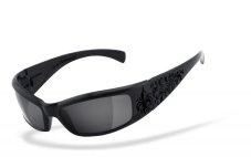 Moto brýle Helly Dark Princess + Case
