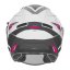 Moto přilba NOX N130 Myst Lady (bílá/růžová)