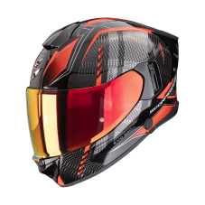 Moto přilba SCORPION EXO-530 AIR Theras (černá/červená metalická)
