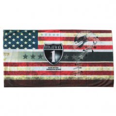 MHK Multifunkční šátek/tunel americká vlajka HighWay 1