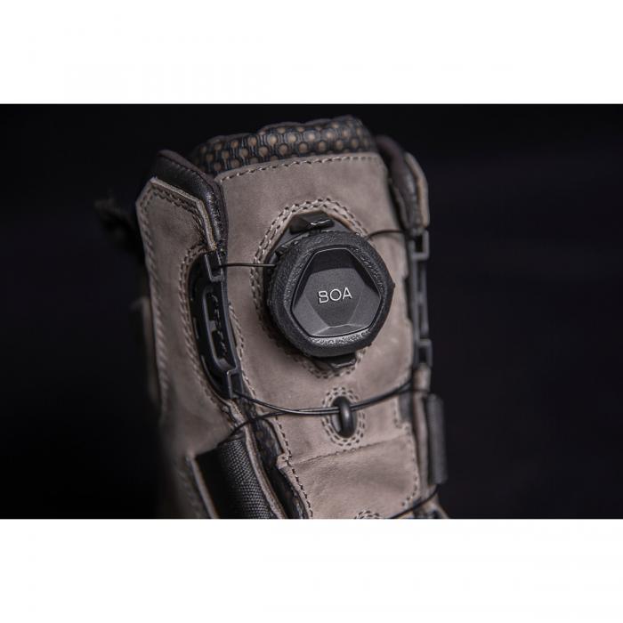 Boty na motorku Icon StormHawk (šedá)