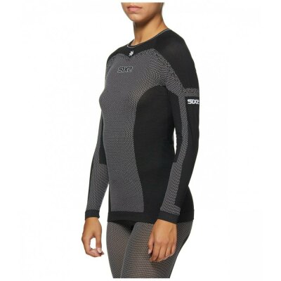 SIX2 TS2L BT funkční ultra odlehčené triko dl. rukáv (carbon černá) UNISEX